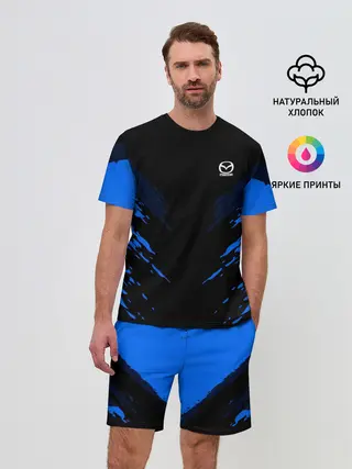 Мужской костюм с шортами / Mazda SPORT