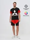 Мужской костюм с шортами / MITSUBISHI SPORT COLLECTION