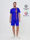 Мужской костюм с шортами / Армения, лента с гербом