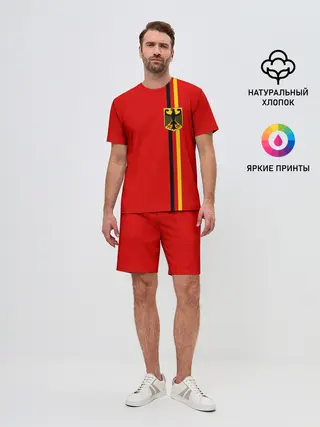 Мужской костюм с шортами / Германия, лента с гербом