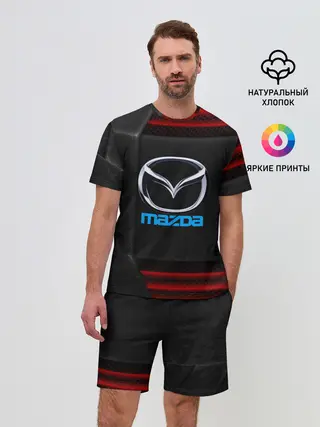 Мужской костюм с шортами / Mazda auto sport