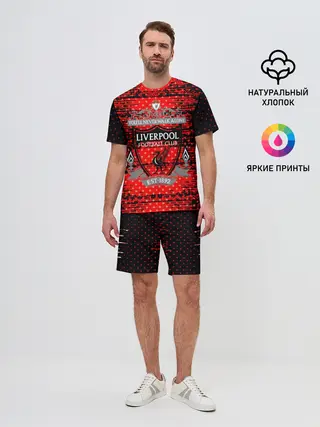 Мужской костюм с шортами / Liverpool sport uniform