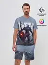 Мужской костюм с шортами / Dark knight