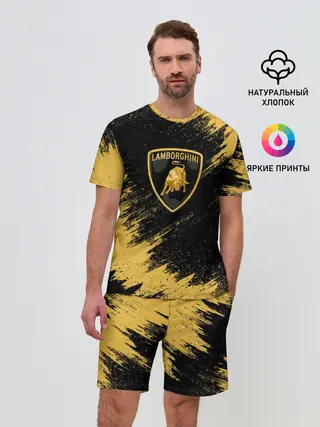Мужской костюм с шортами / Lamborghini