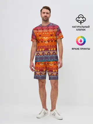 Мужской костюм с шортами / mexico style