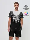 Мужской костюм с шортами / Barcelona abstract original