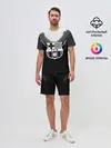 Мужской костюм с шортами / Barcelona abstract original