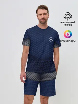 Мужской костюм с шортами / Mercedes SPORT MOTORS
