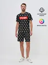 Мужской костюм с шортами / Футбольная мода