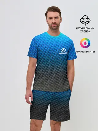 Мужской костюм с шортами / LEXUS COLLECTION CARBON