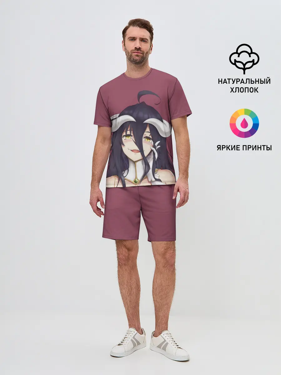 Мужской костюм с шортами / Albedo Overlord