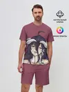 Мужской костюм с шортами / Albedo Overlord