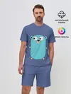 Мужской костюм с шортами / Golang