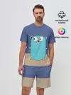 Мужской костюм с шортами / Golang