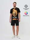 Мужской костюм с шортами / В пламени