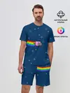 Мужской костюм с шортами / Нянкот