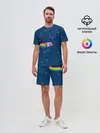 Мужской костюм с шортами / Нянкот