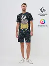 Мужской костюм с шортами / Барсук