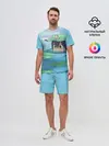 Мужской костюм с шортами / Тсую Асуи прячется под водой