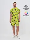 Мужской костюм с шортами / Авокадо