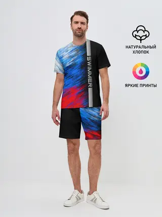 Мужской костюм с шортами / Swimmer