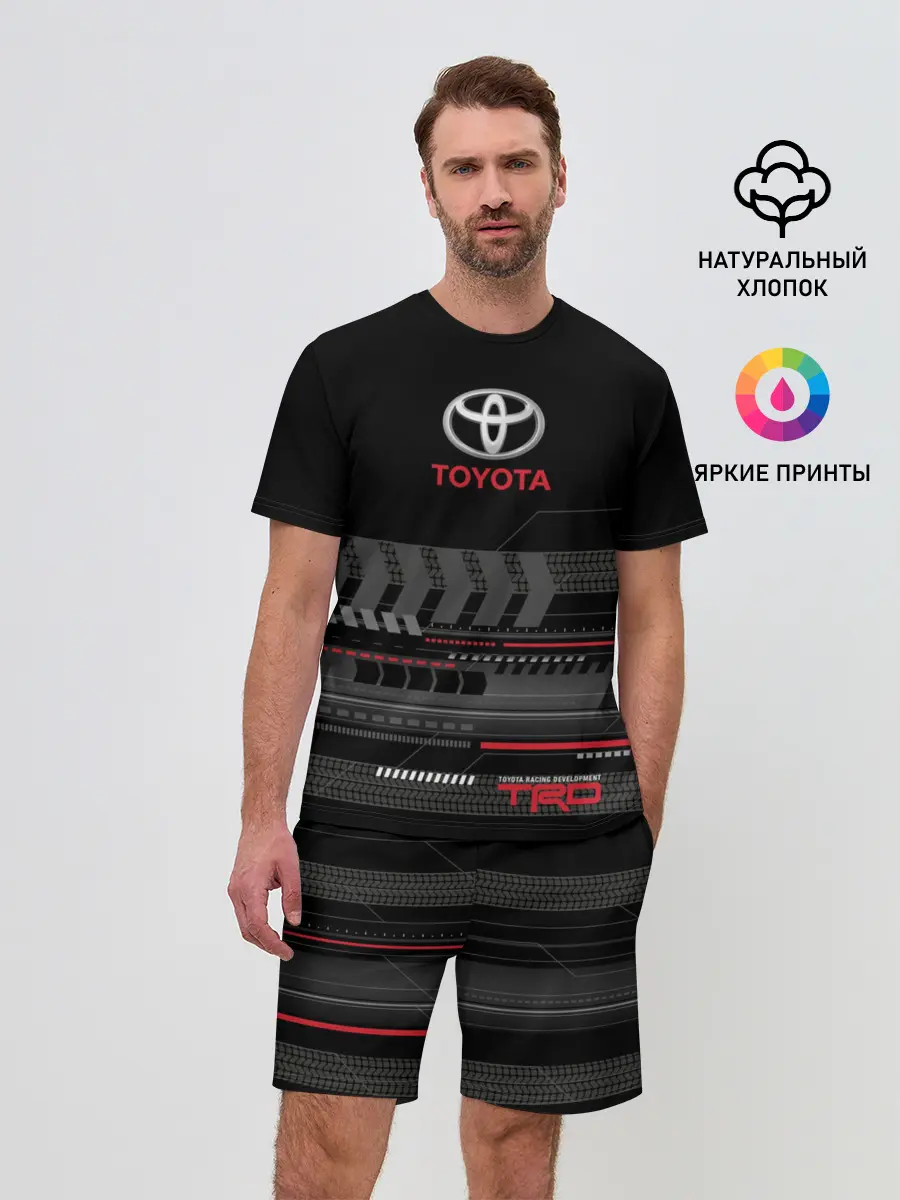 Мужской костюм с шортами / Toyota 1