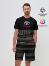 Мужской костюм с шортами / Toyota 1