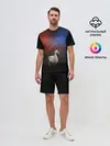 Мужской костюм с шортами / Утиный вандализм