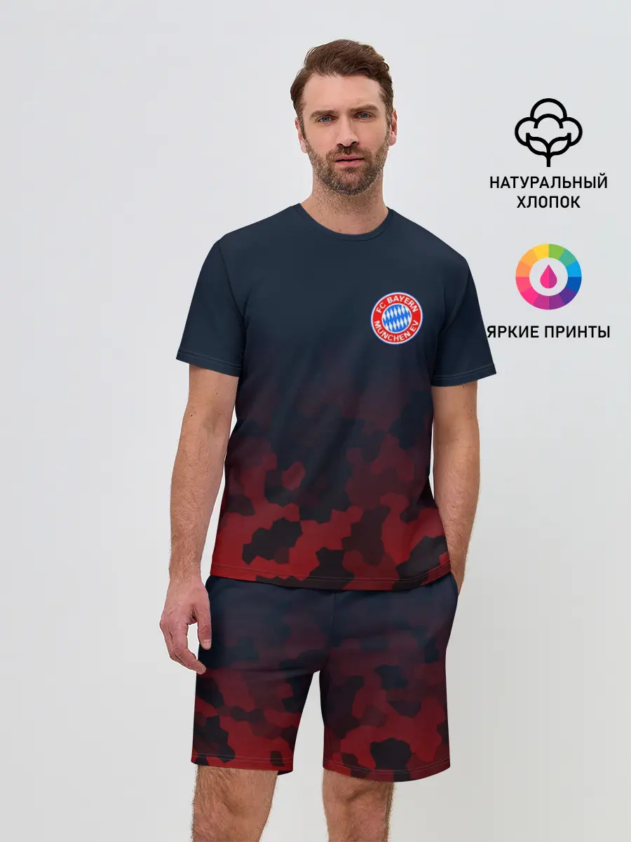Мужской костюм с шортами / BAYERN MUNCHEN SPORT