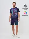 Мужской костюм с шортами / Ворон