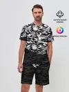 Мужской костюм с шортами / Fighter PRO