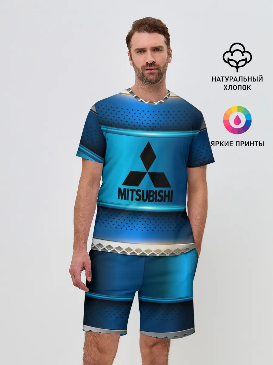 Мужской костюм с шортами / MITSUBISHI sport collection