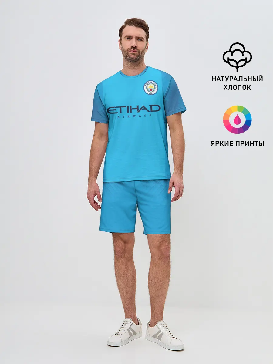 Мужской костюм с шортами / Man. City 18-19