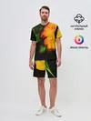 Мужской костюм с шортами / Космос