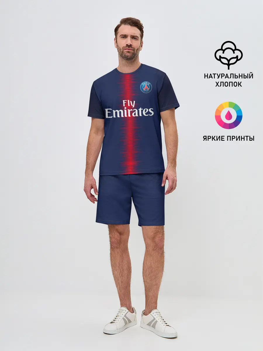 Мужской костюм с шортами / home 18-19 official
