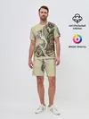 Мужской костюм с шортами / Восточный дракон
