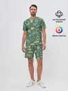 Мужской костюм с шортами / Велосипед Текстура