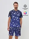 Мужской костюм с шортами / Stars
