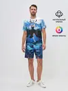 Мужской костюм с шортами / Хацунэ Мику под водой