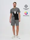 Мужской костюм с шортами / Трехголовый бог Каонаси