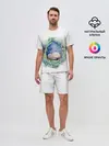 Мужской костюм с шортами / Тоторо спит