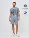 Мужской костюм с шортами / Kung fu
