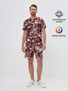 Мужской костюм с шортами / Ярость аниме