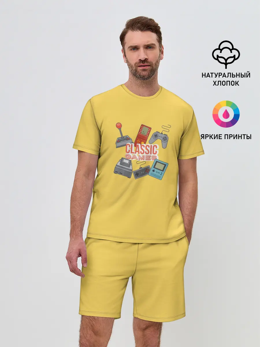 Мужской костюм с шортами / Classic games