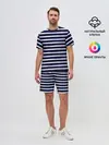 Мужской костюм с шортами / Тельняшка