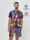 Мужской костюм с шортами / Однокрылый демон Амира