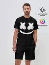 Мужской костюм с шортами / Marshmello black