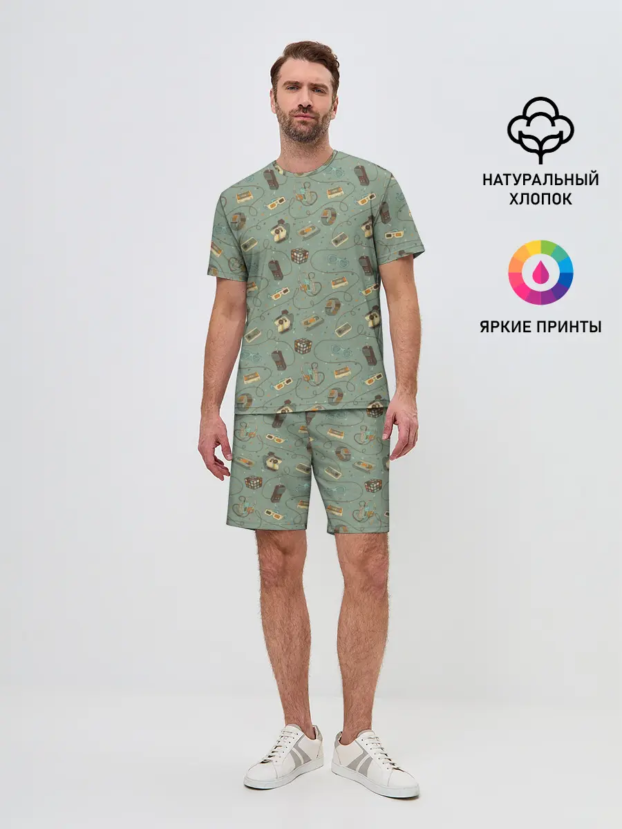 Мужской костюм с шортами / Oldschool pattern