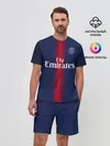 Мужской костюм с шортами / Mbappe home 18-19