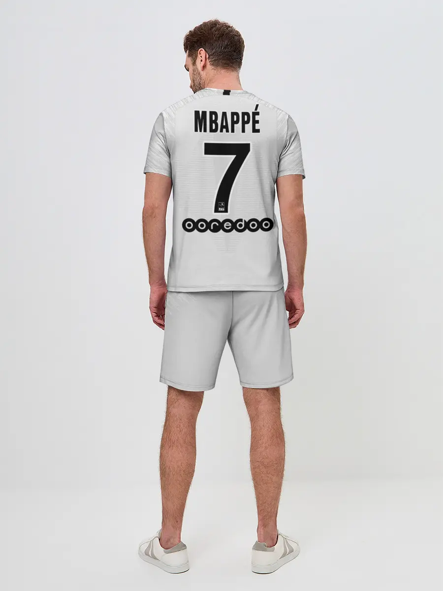 Мужской костюм с шортами / Mbappe away 18-19